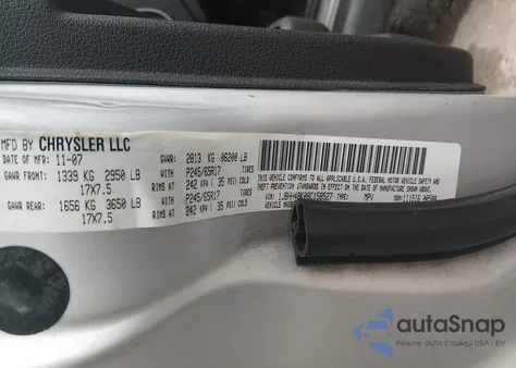 2008 Jeep Commander Sport from USA, damaged, VIN 1J8HH48K08C158527